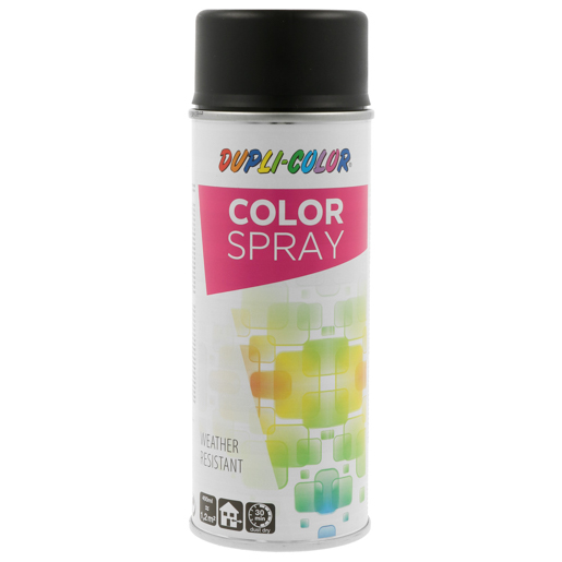Dupli Color-Spray sdm 400 ml 740442 RAL 9005 schwarz